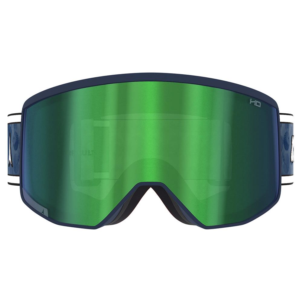 Atomic Four Pro L Signature ET Goggles Royal - Green HD + Spare Lens