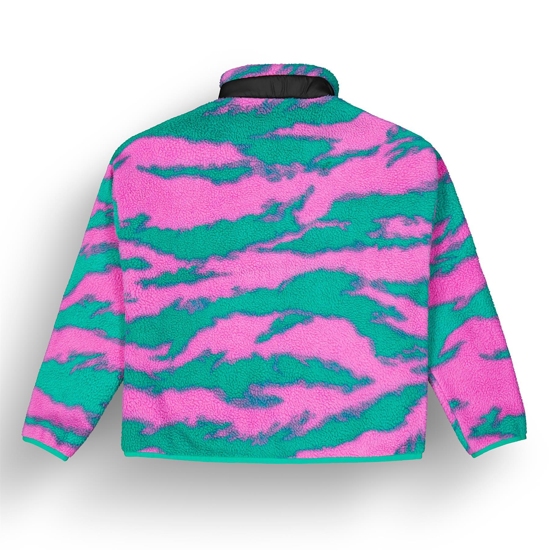 Picture Zelkova 1/4 Zip Womens Print Fleece Retro Bliss Print