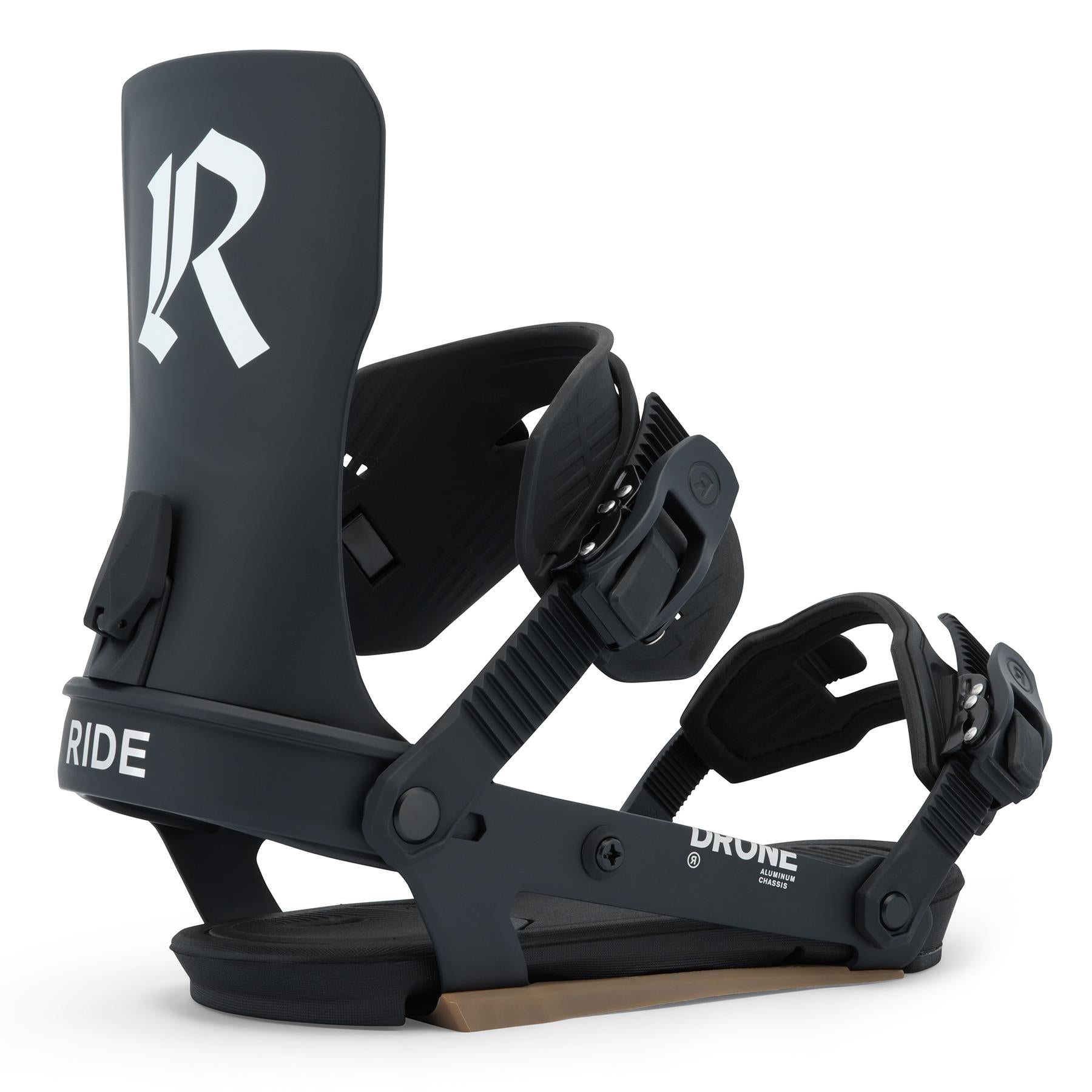 Ride Drone Mens Snowboard Bindings Black 2026