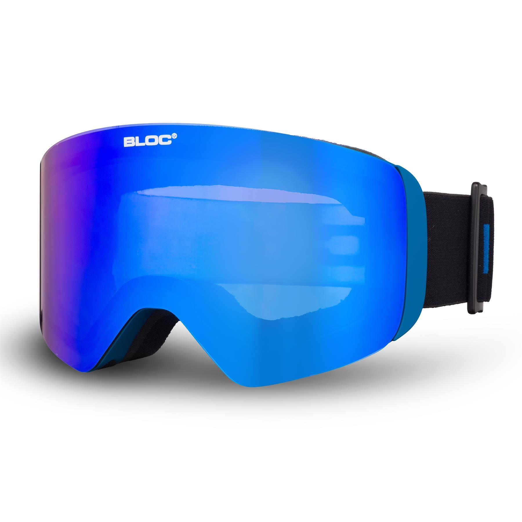 Bloc Thirty-Five Junior Goggles Matt Blue - Blue Mirror Lens