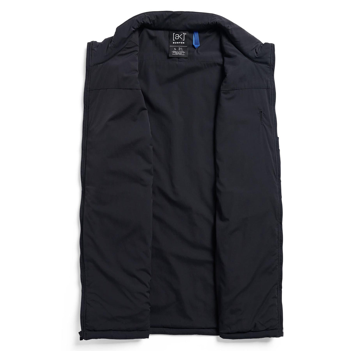 Burton Mens [ak] Helium Stretch Insulated Vest True Black