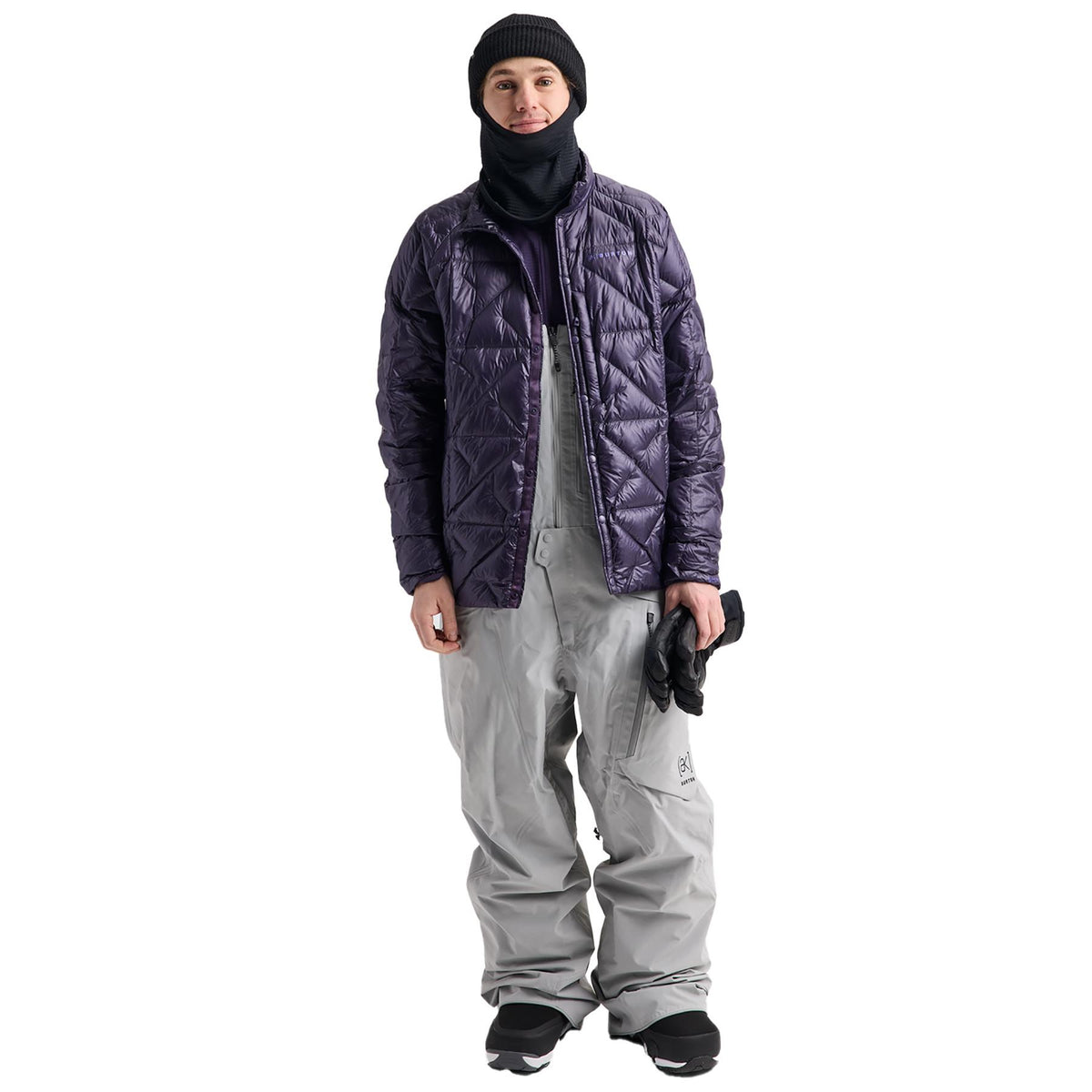 Burton [ak] Cyclic GORE-TEX 2L Mens Bib Pants Apparition Gray