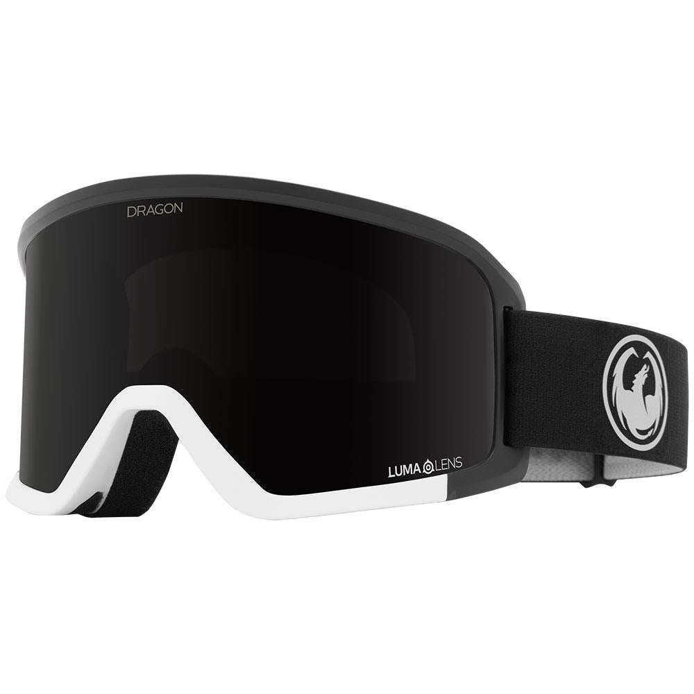 Dragon DX3 PLUS OTG Goggles Nouveau Black - LL Red Ion + LL Dark Smoke Lenses