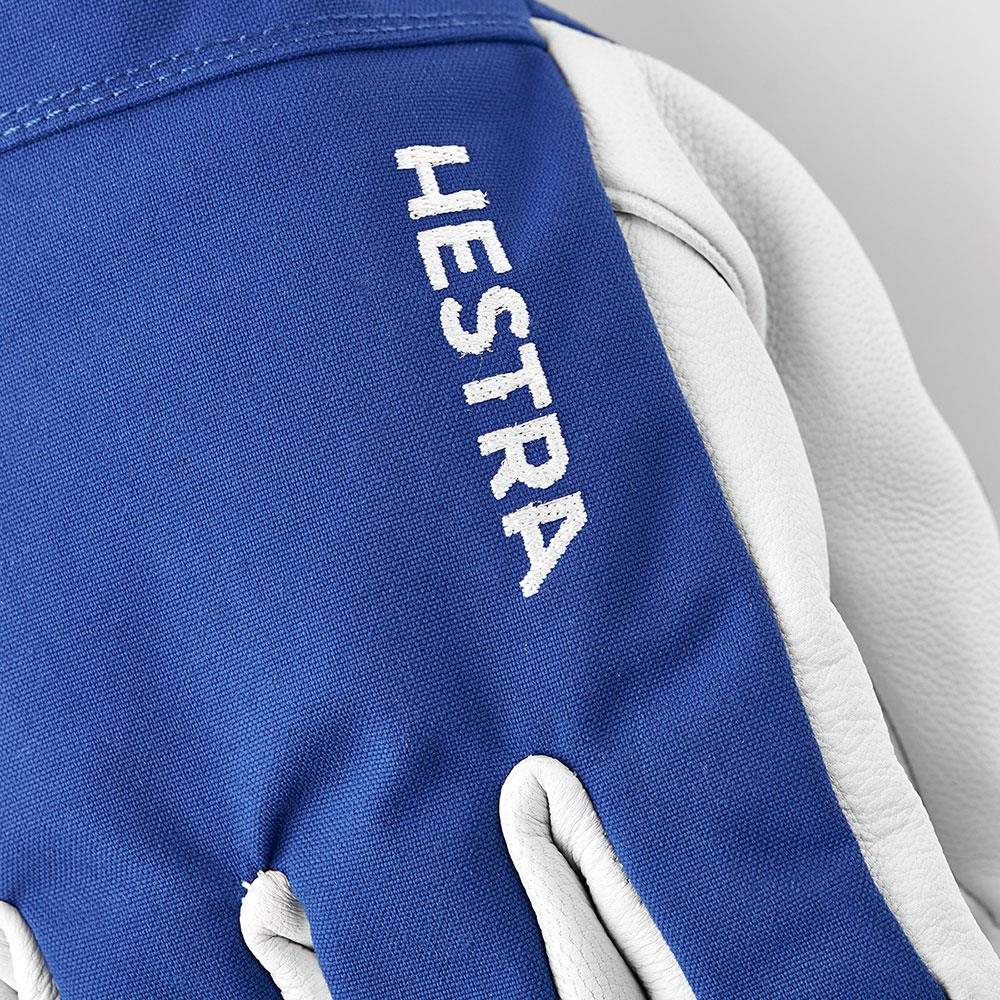 Hestra Army Leather Heli Ski Gloves Royal Blue