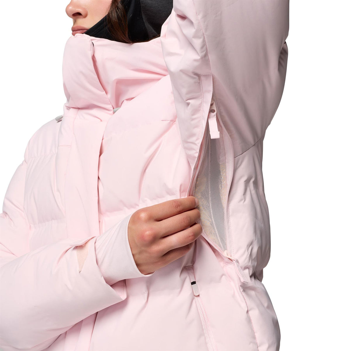 Columbia Roffe Ridge Down Heat Seal Womens Jacket Powder Pink