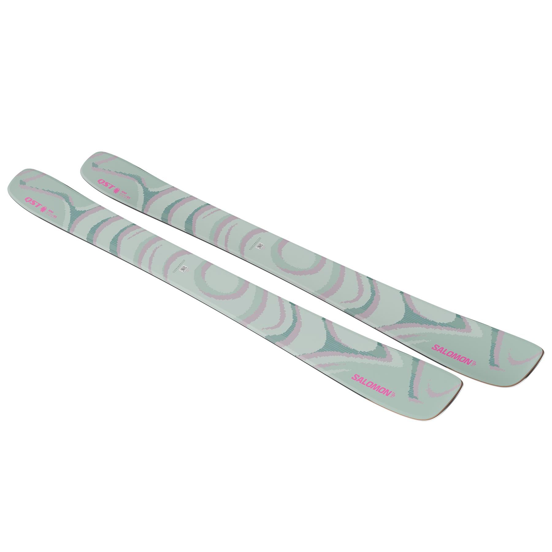 Salomon QST 100 Skis Iceberg Green 2026