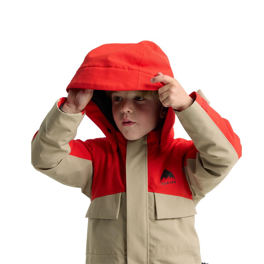 Burton Toddler 2L One Piece Flame Scarlet/Summit Taupe