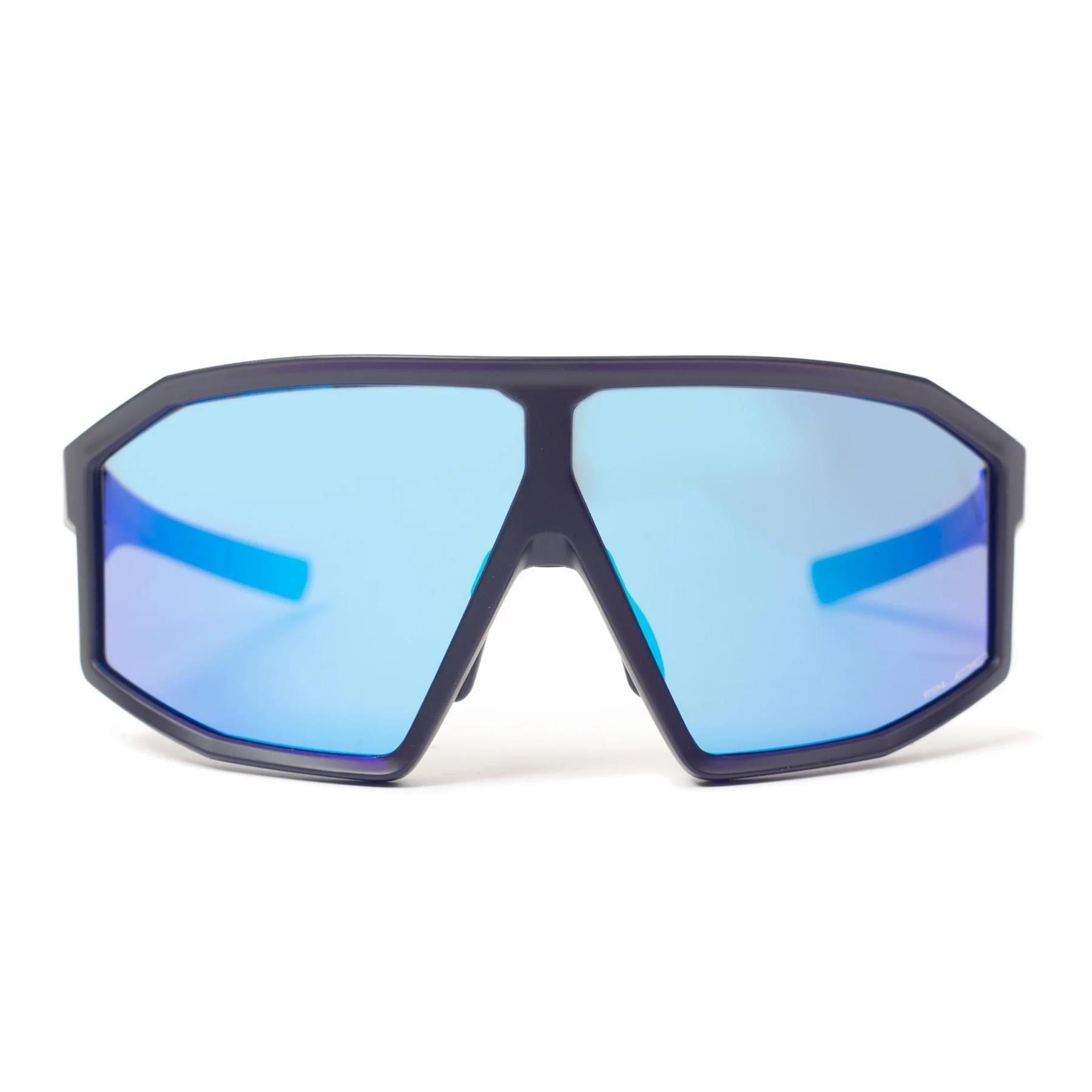 Bloc Blade 2 Sunglasses Matt Black - Blue Revo Lens