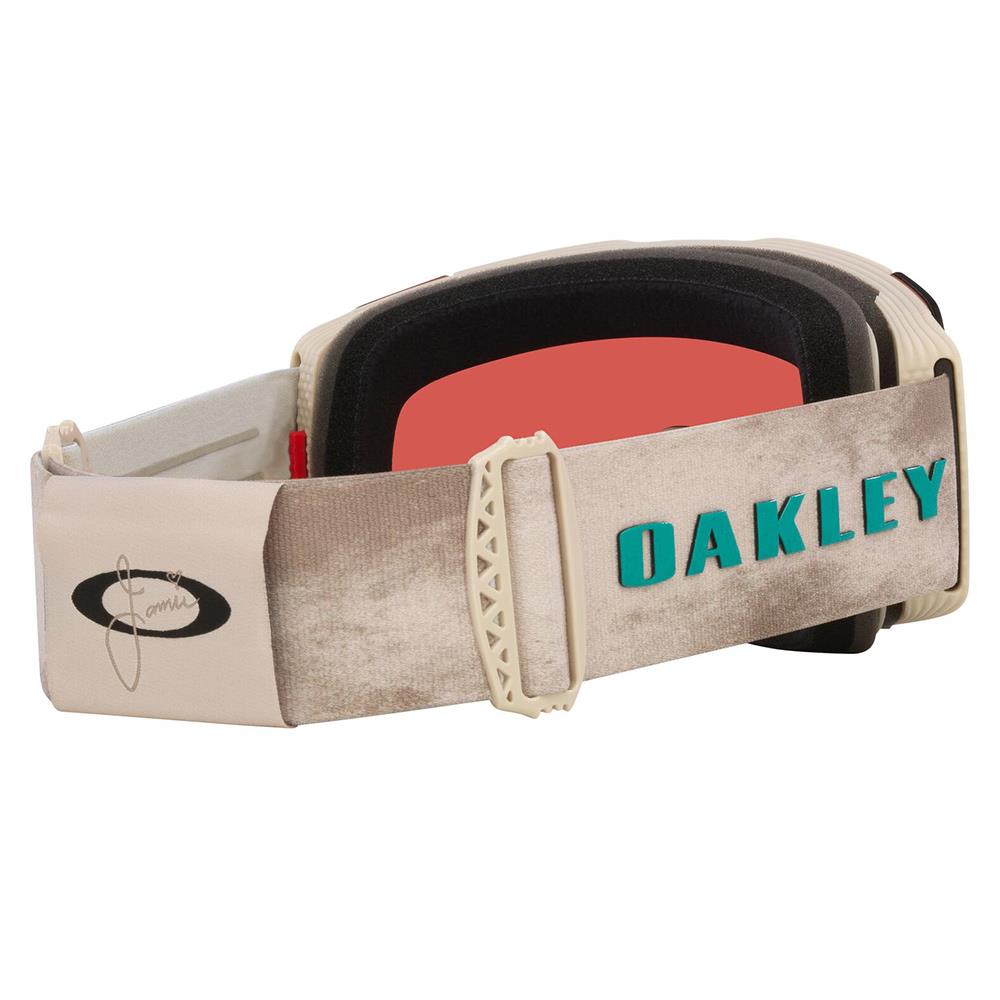 Oakley Line Miner Pro M Goggles Jamie Anderson Signature - Prizm Argon + Prizm Iced Lens