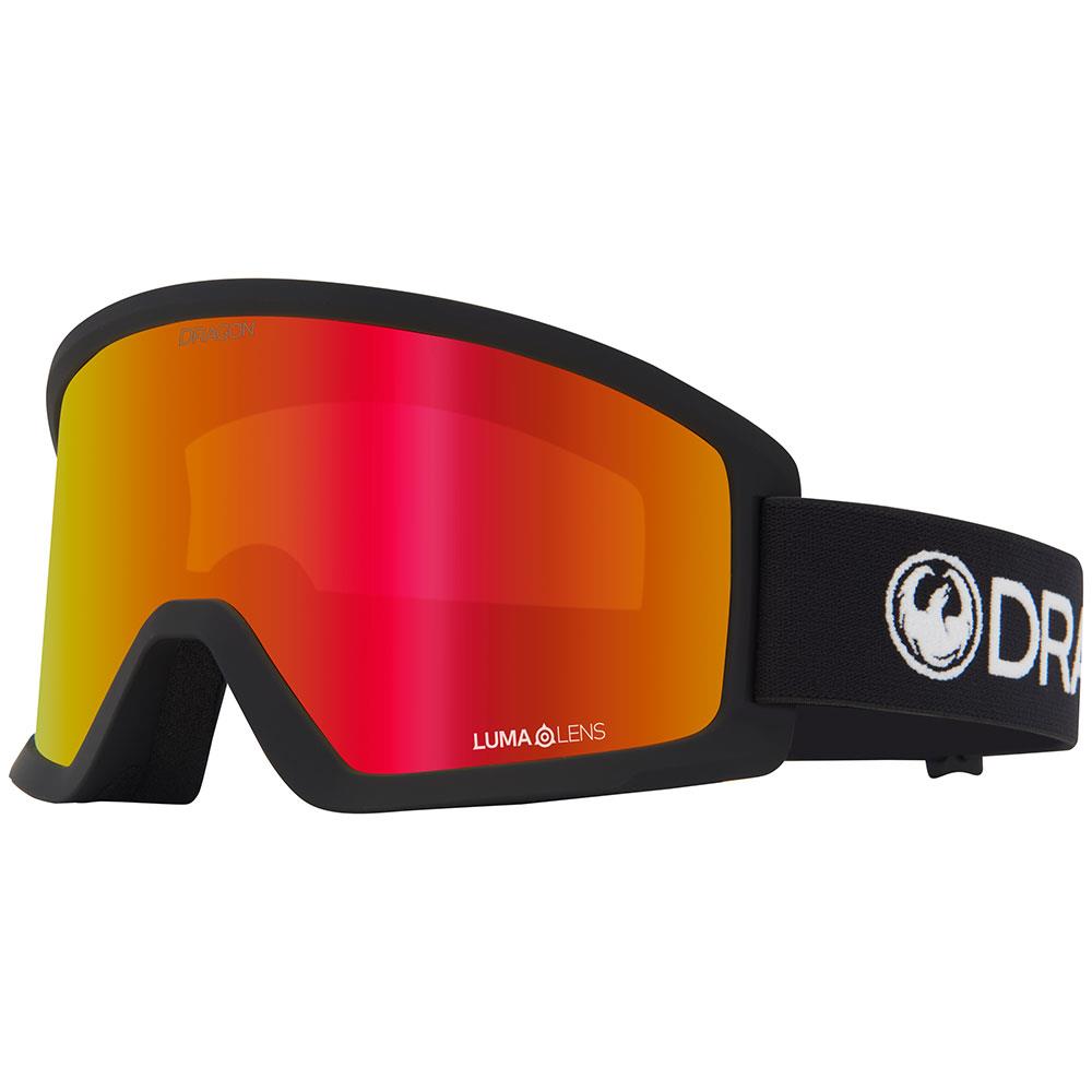 Dragon DX3 OTG Goggles Black - LL Red Ion Lens