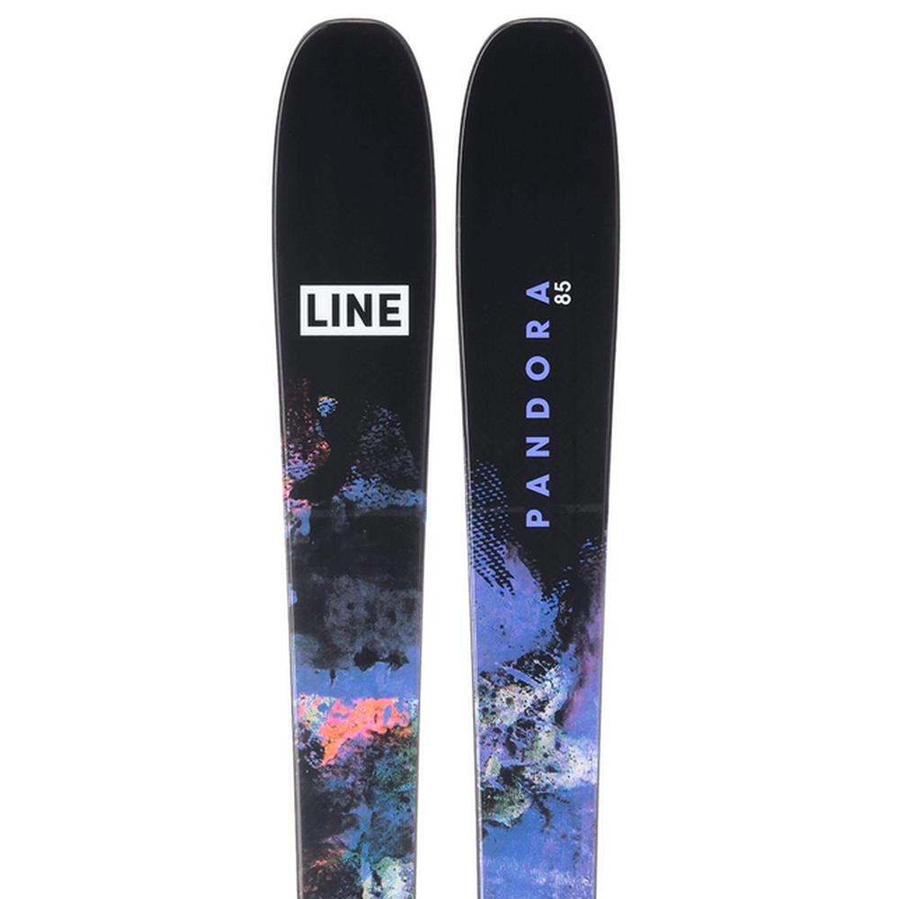 Line Pandora 85 Unisex Skis + Squire 10 QC Bindings 2025