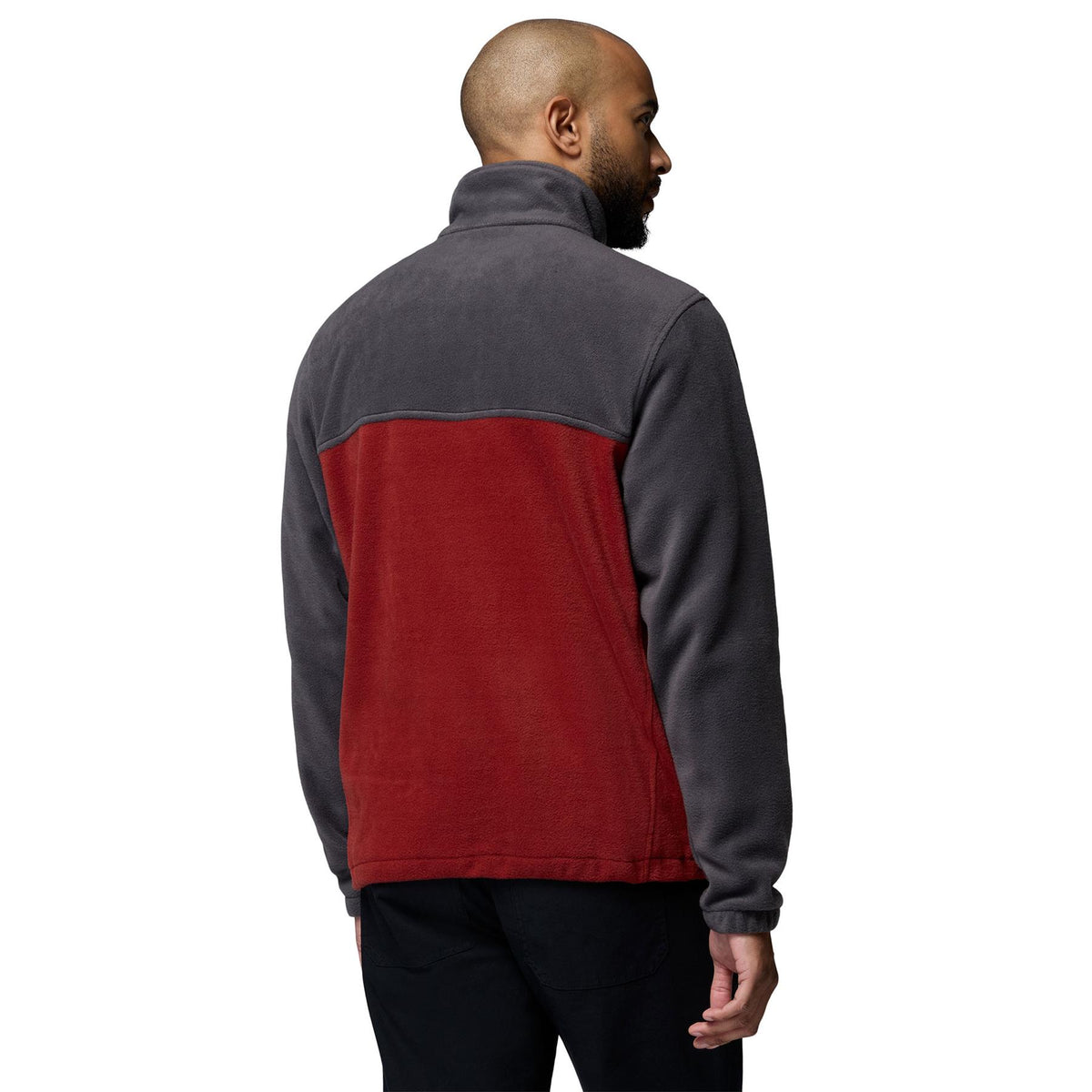 Columbia Steens Mountain Full Zip 2.0 Mens Fleece Shark / Red Oxide