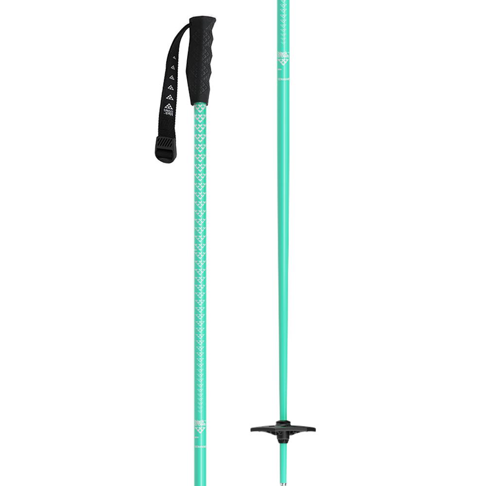Black Crows Meta Ski Poles Mint/White