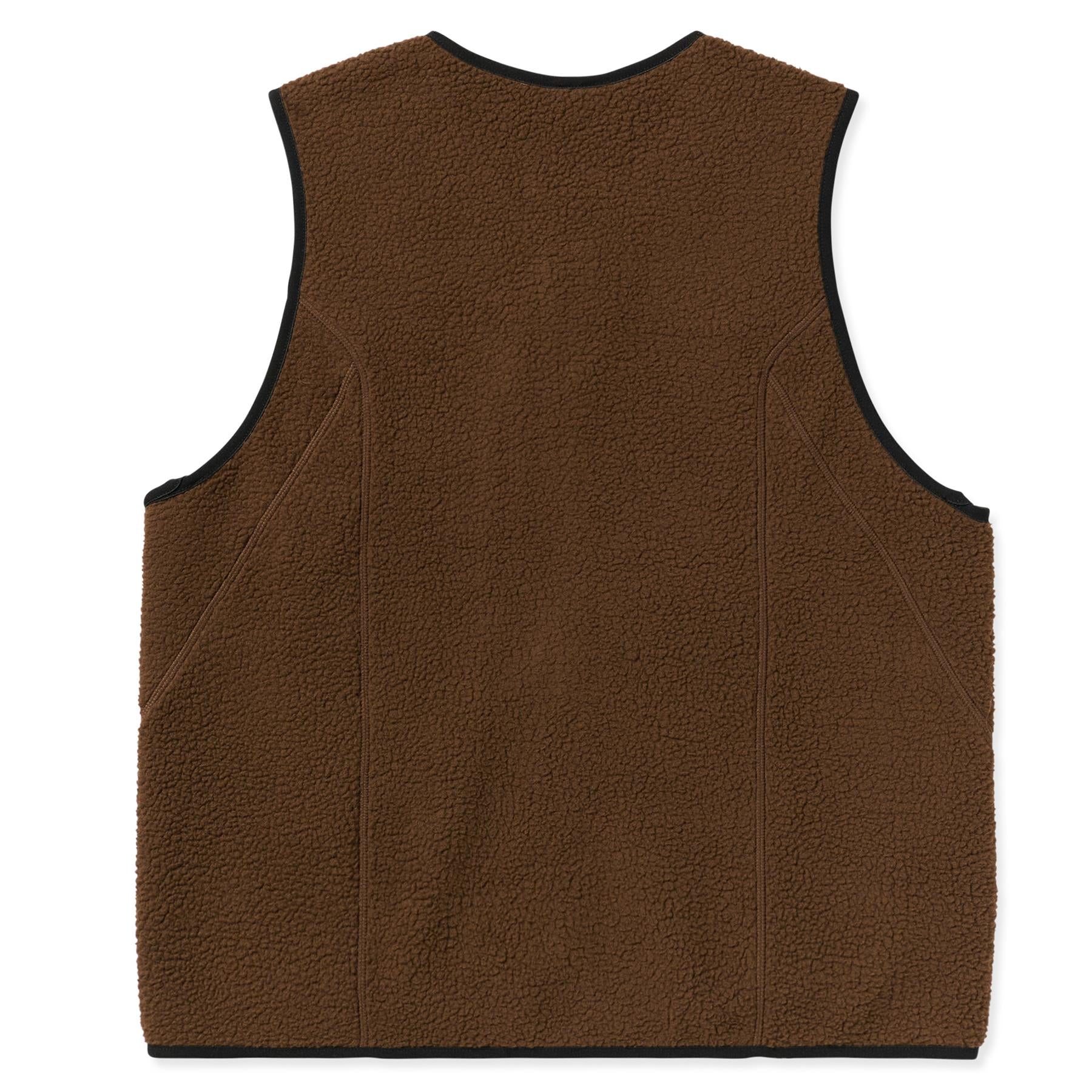 Volcom Mens Snowdrift Vest Brown