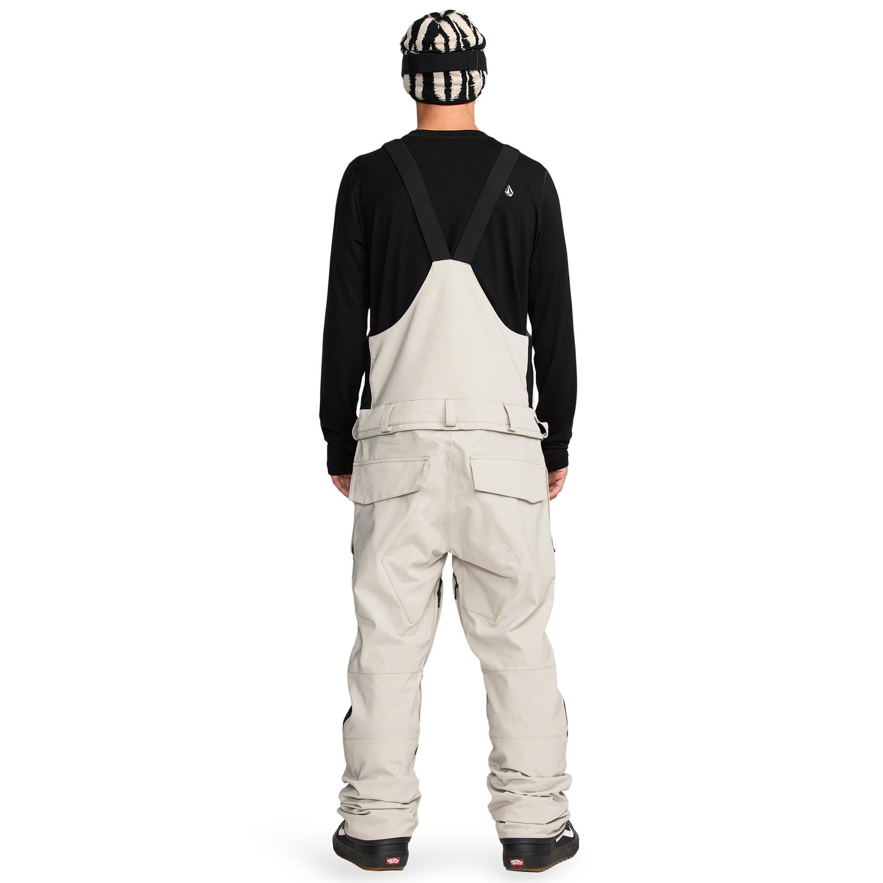Volcom Roan Bib Overall Mens Pants Stone
