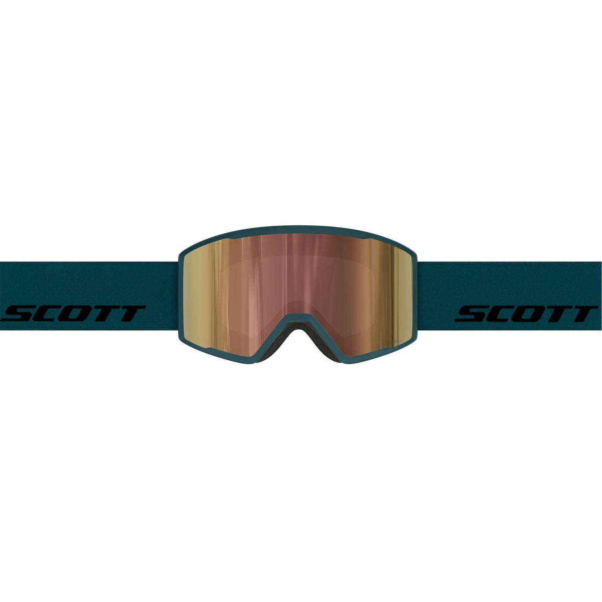 Scott Trace Pro LS Goggles Petrol Green - AMP LS Cinnamon Chrome Lens