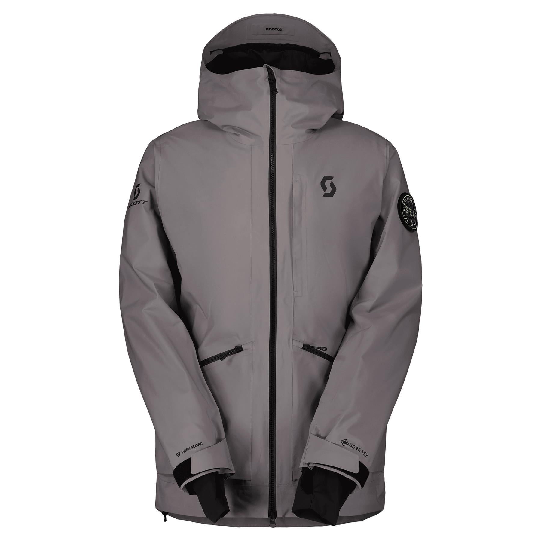 Scott Vertic GTX 2L Primaloft Mens Jacket Evening Grey
