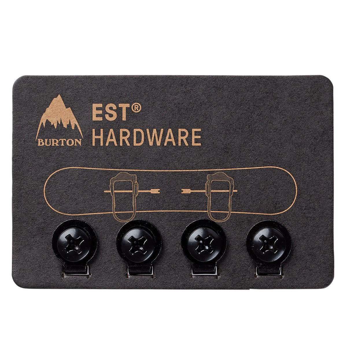 Burton EST Binding Compatibility Hardware Kit Black