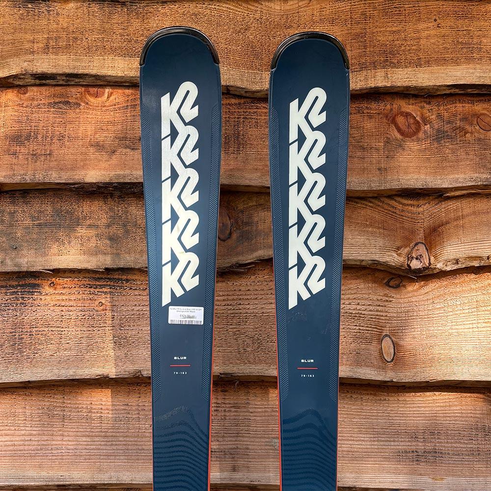 K2 Blur 79 Ex-Hire Skis + M3 11 TCX GW Bindings 2026 163cm