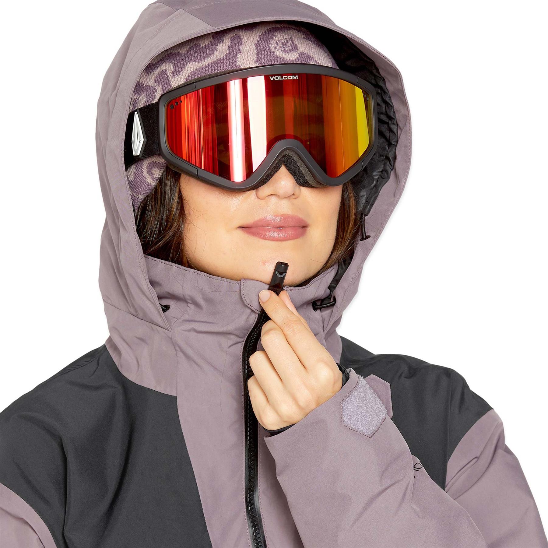 Volcom Fern Ins Gore-Tex Pullover Womens Jacket Dusty Lavender