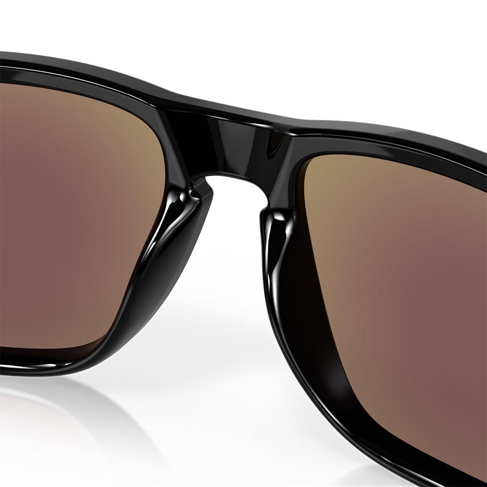 Oakley Holbrook XL Sunglasses Polished Black - Prizm Sapphire Lens