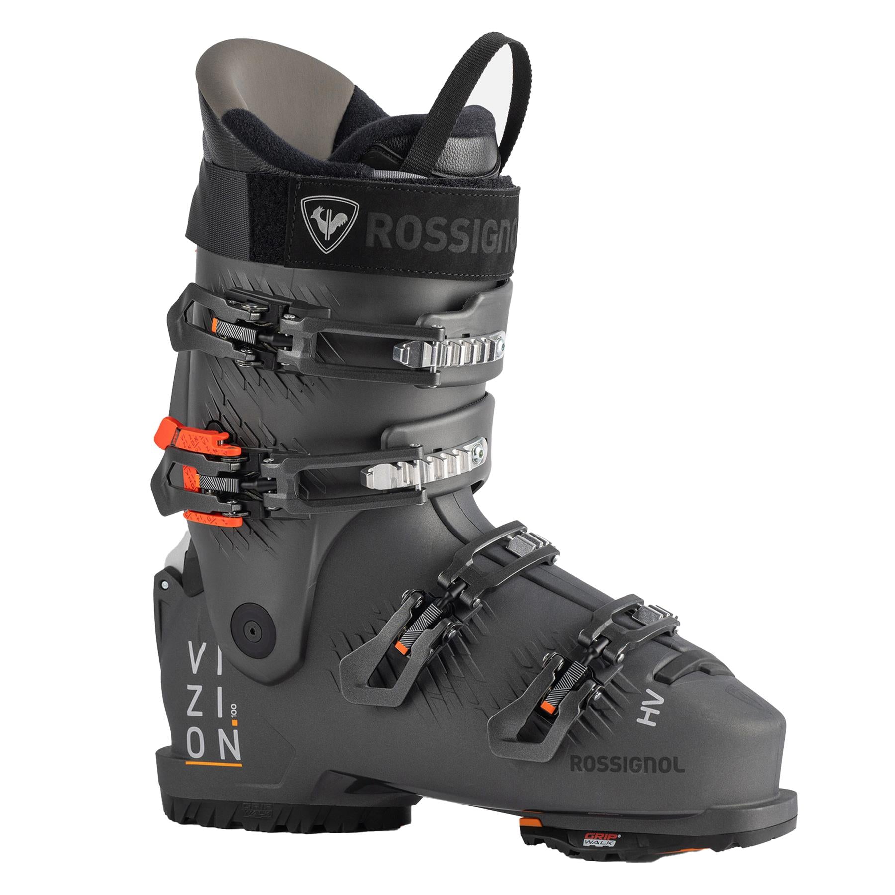 Rossignol Vizion 4B Pro 100 HV GW Mens Ski Boots Metal Grey 2026