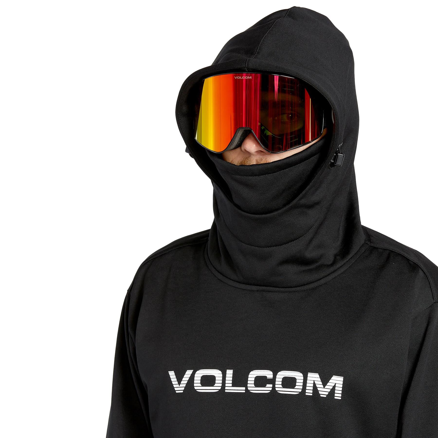 Volcom Hydro Mens Riding Hoodie Black