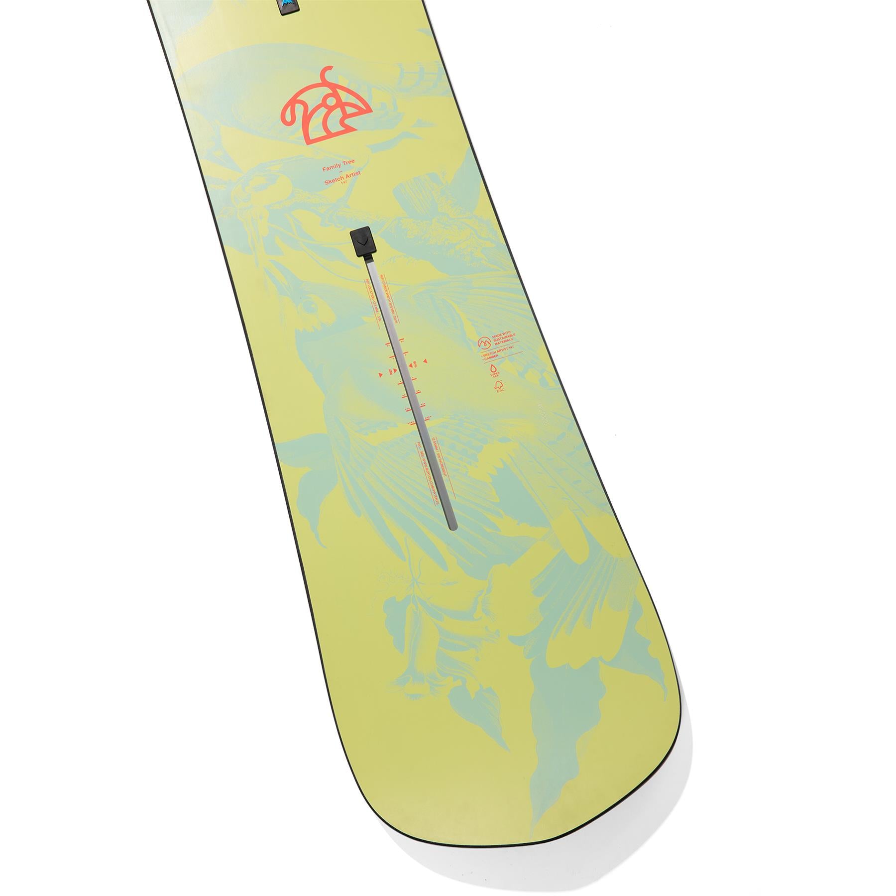 Burton Family Tree Sketch Artist Camber Unisex Snowboard 2026 155cm