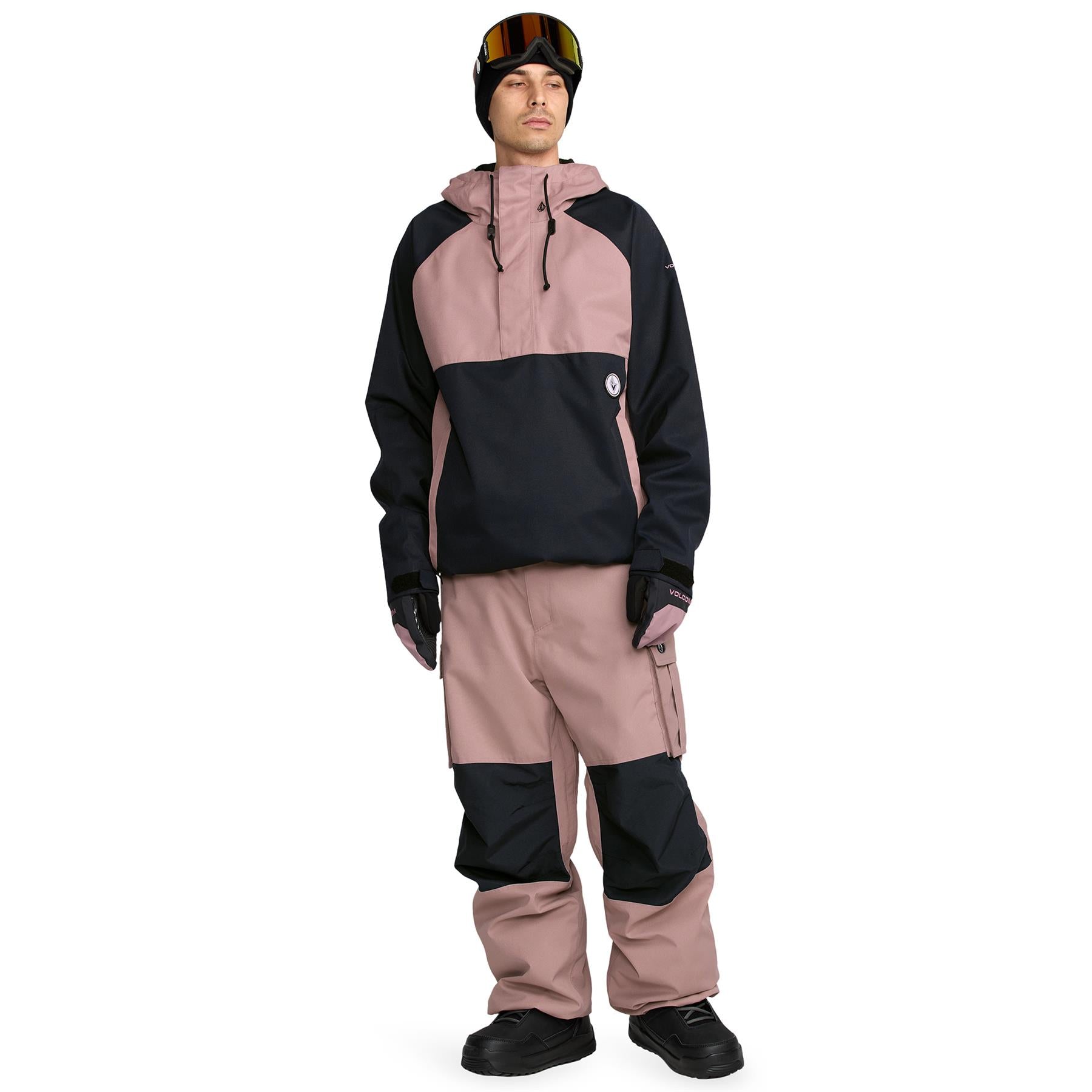 Volcom Hossegor 20K Pullover Mens Jacket Mauve