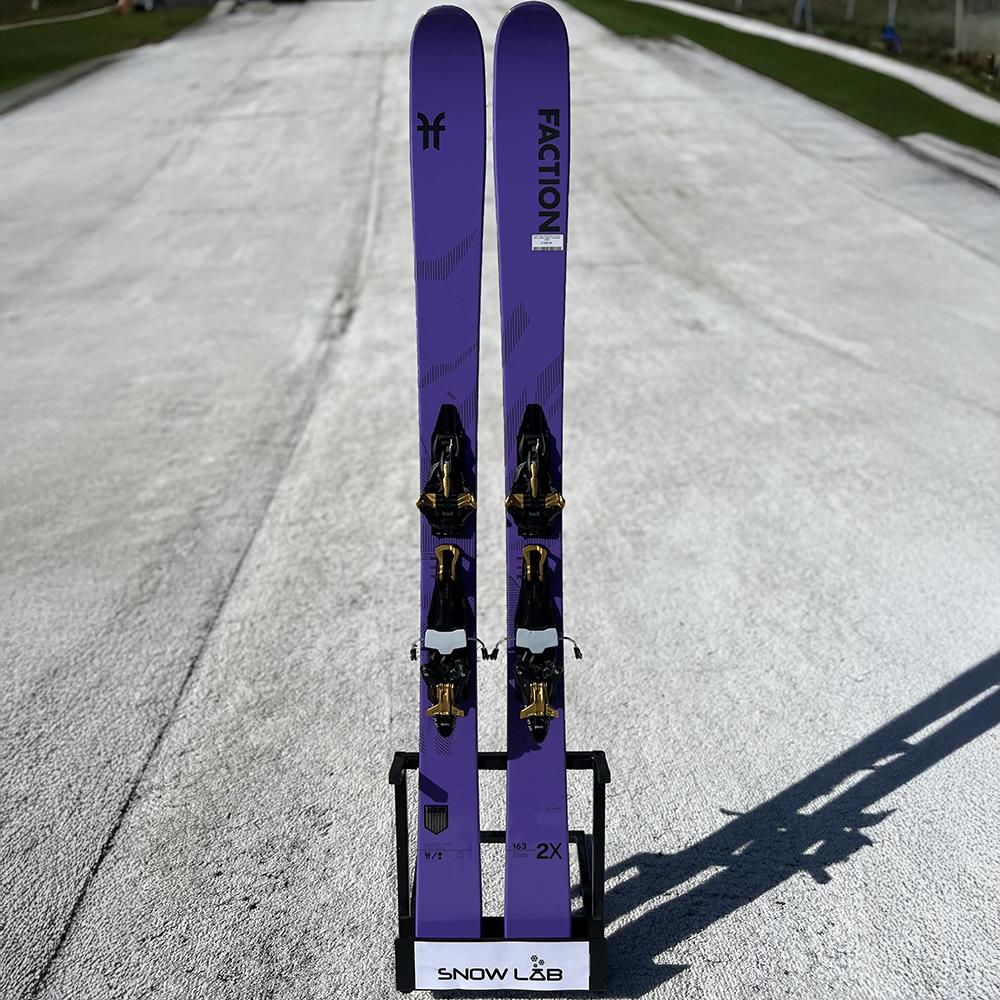 Faction Agent 2X Ex-Demo Touring Skis + Marker Kingpin 10 Bindings 163cm