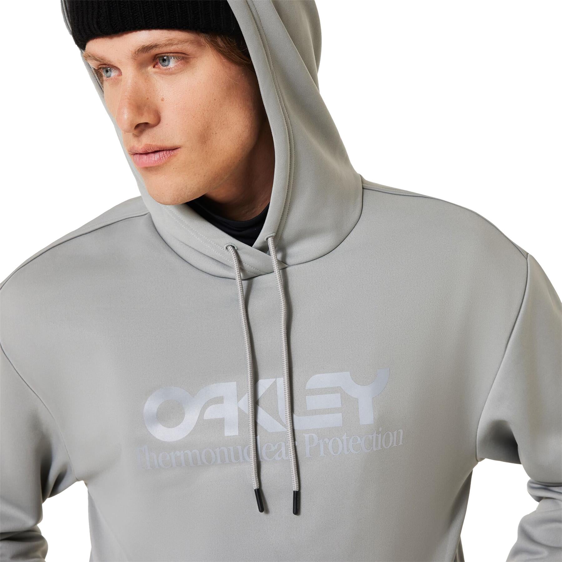 Oakley Rider Long 2.0 Mens Hoodie Cement