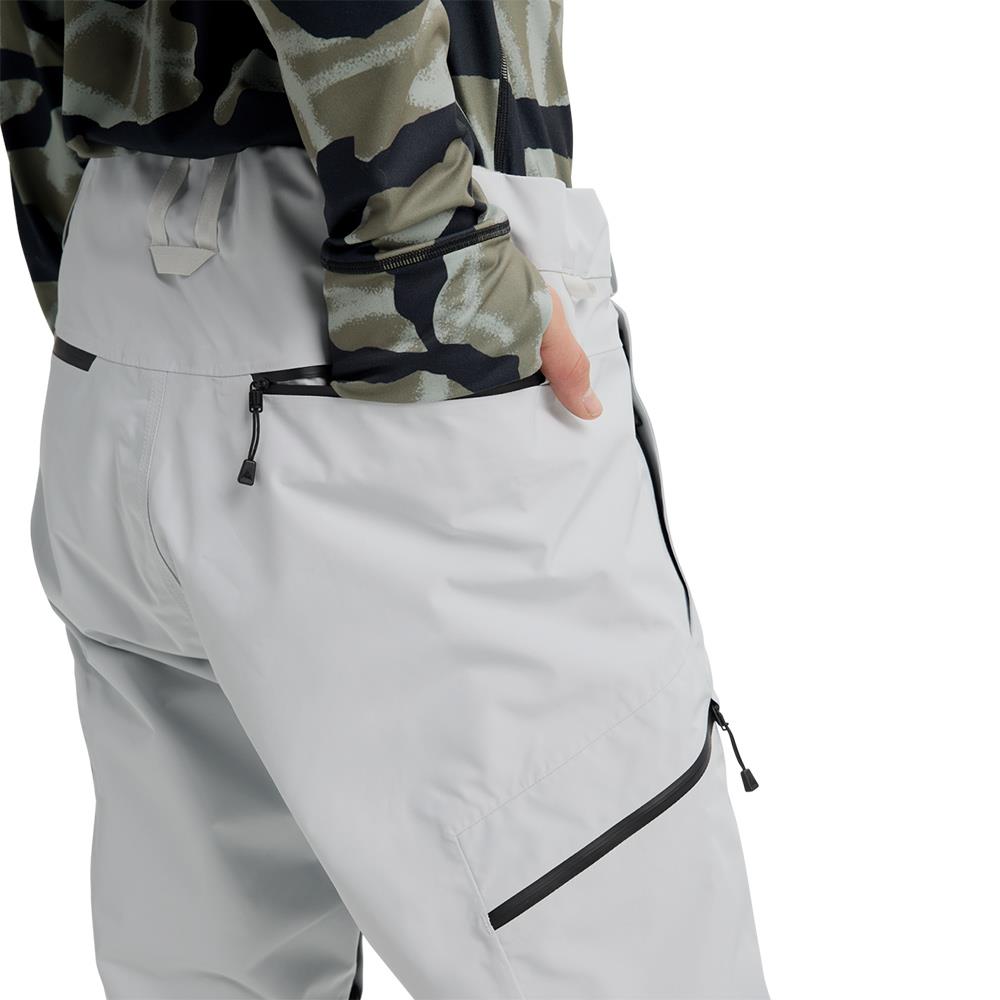 Burton Reserve GORE-TEX 2L Mens Pants Gray Cloud