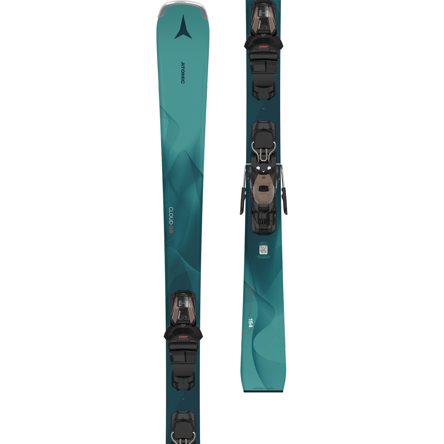 Atomic Cloud Q8 Womens Skis + M10 GW Bindings 2026
