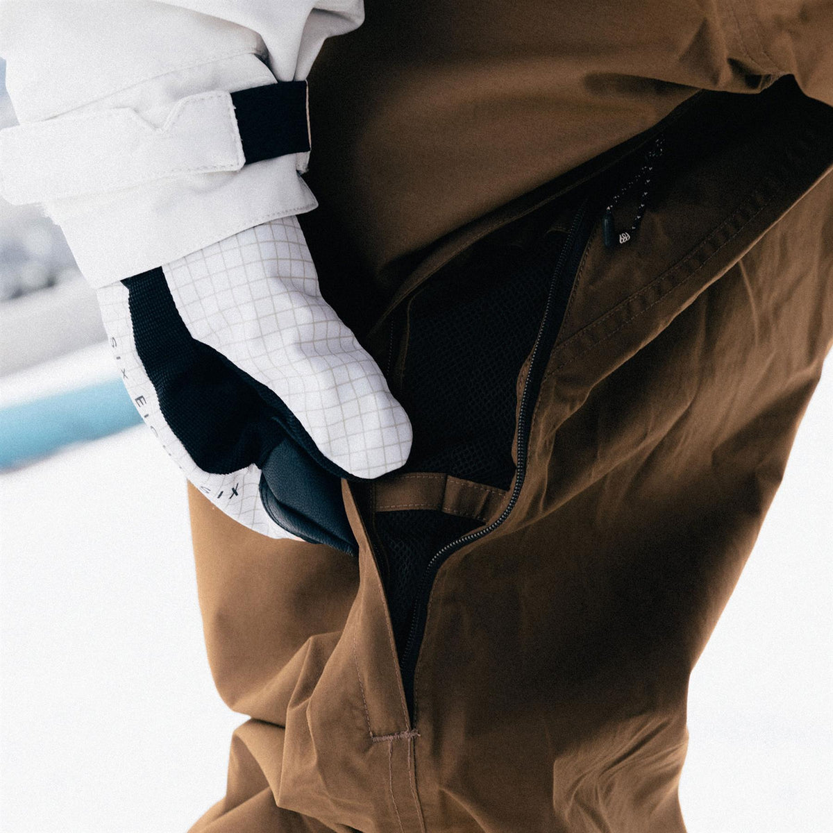 686 Mens 2.5L Ghost Pants Dark Earth Ripstop