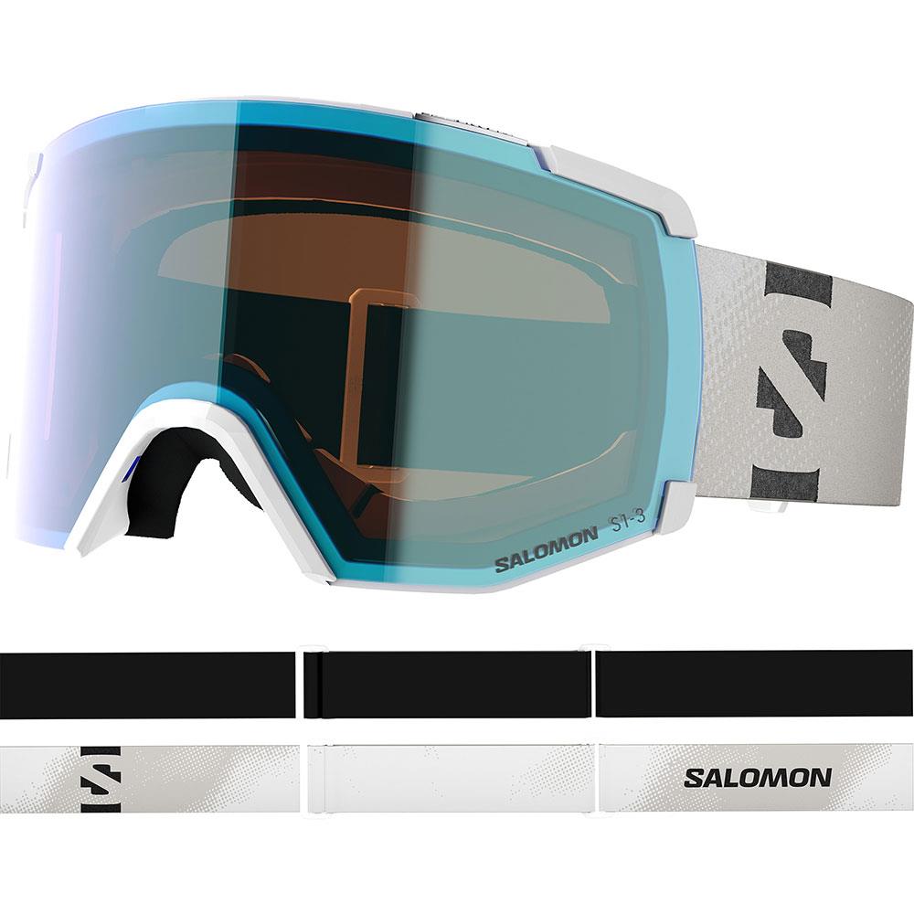 Salomon S/View Photo Goggles White - AW Photo Blue Lens