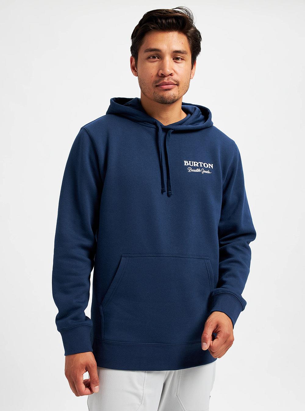Burton Durable Goods PO Mens Hoody Dress Blue