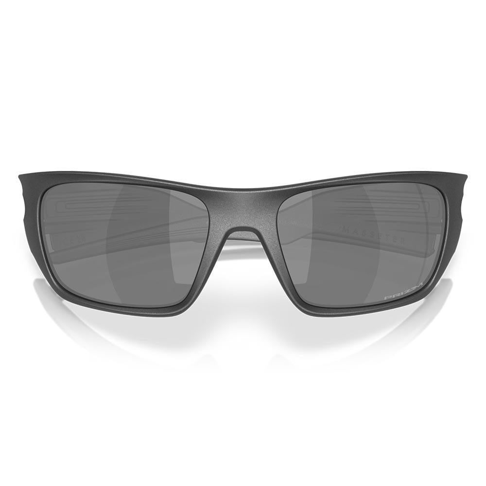 Oakley Masseter Sunglasses Steel - Prizm Black Lens