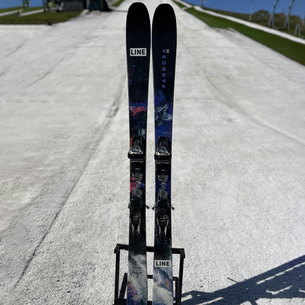 Line Pandora 85 Ex-Hire Skis + Squire 11 TCX D Bindings 2025 161cm