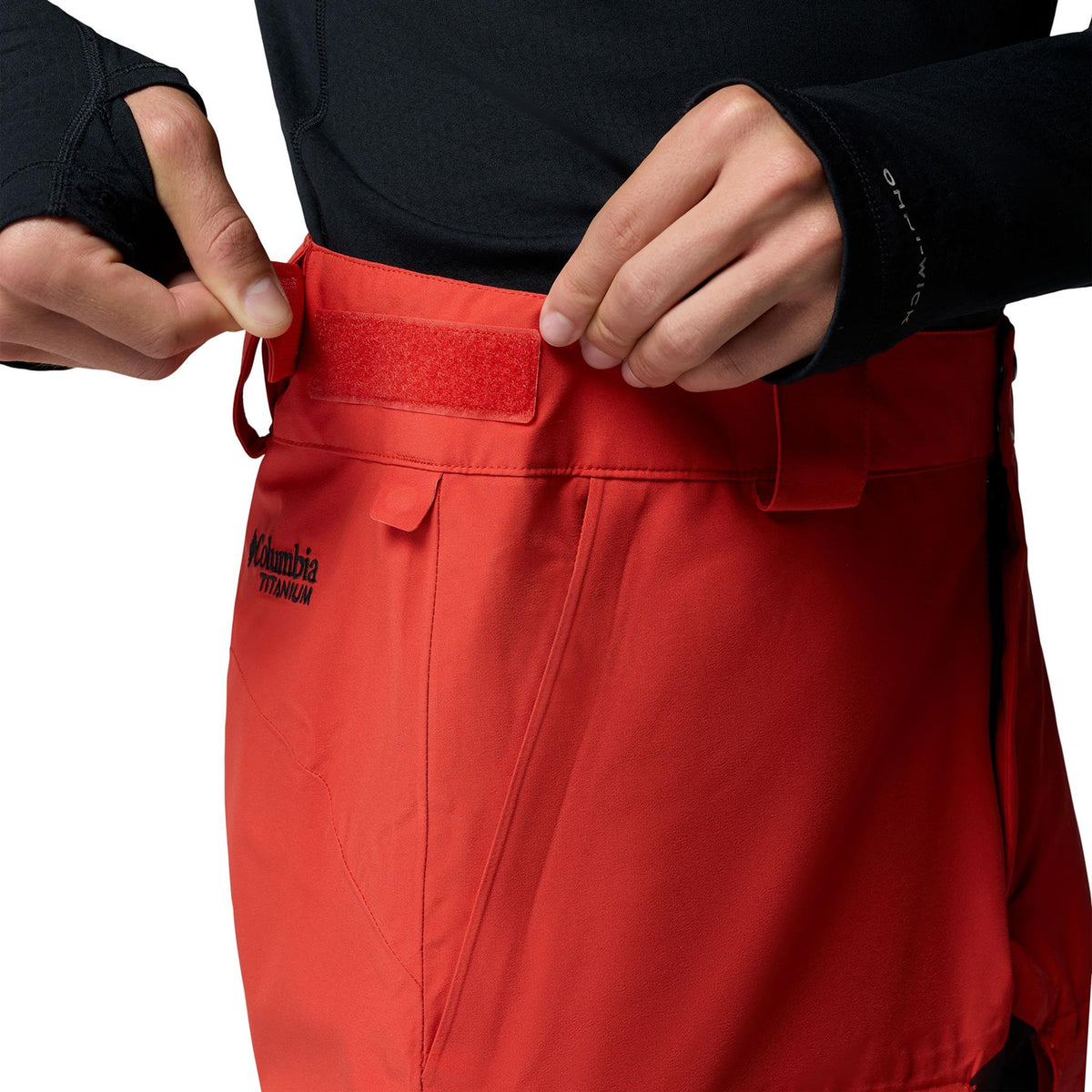 Columbia Winter District Mens Pants Super Sonic / Black