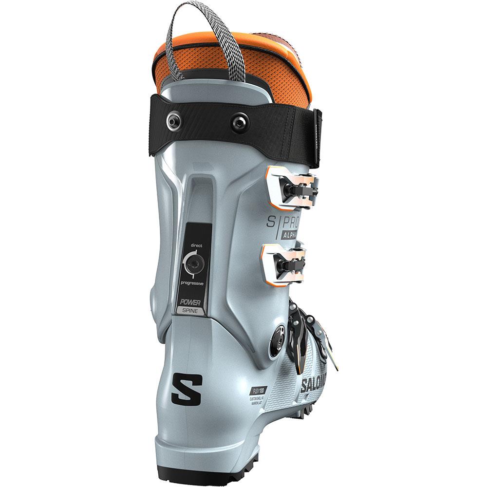 Salomon S/PRO ALPHA 120 GW EL Mens Ski Boots Arona/Black/Orange 2025