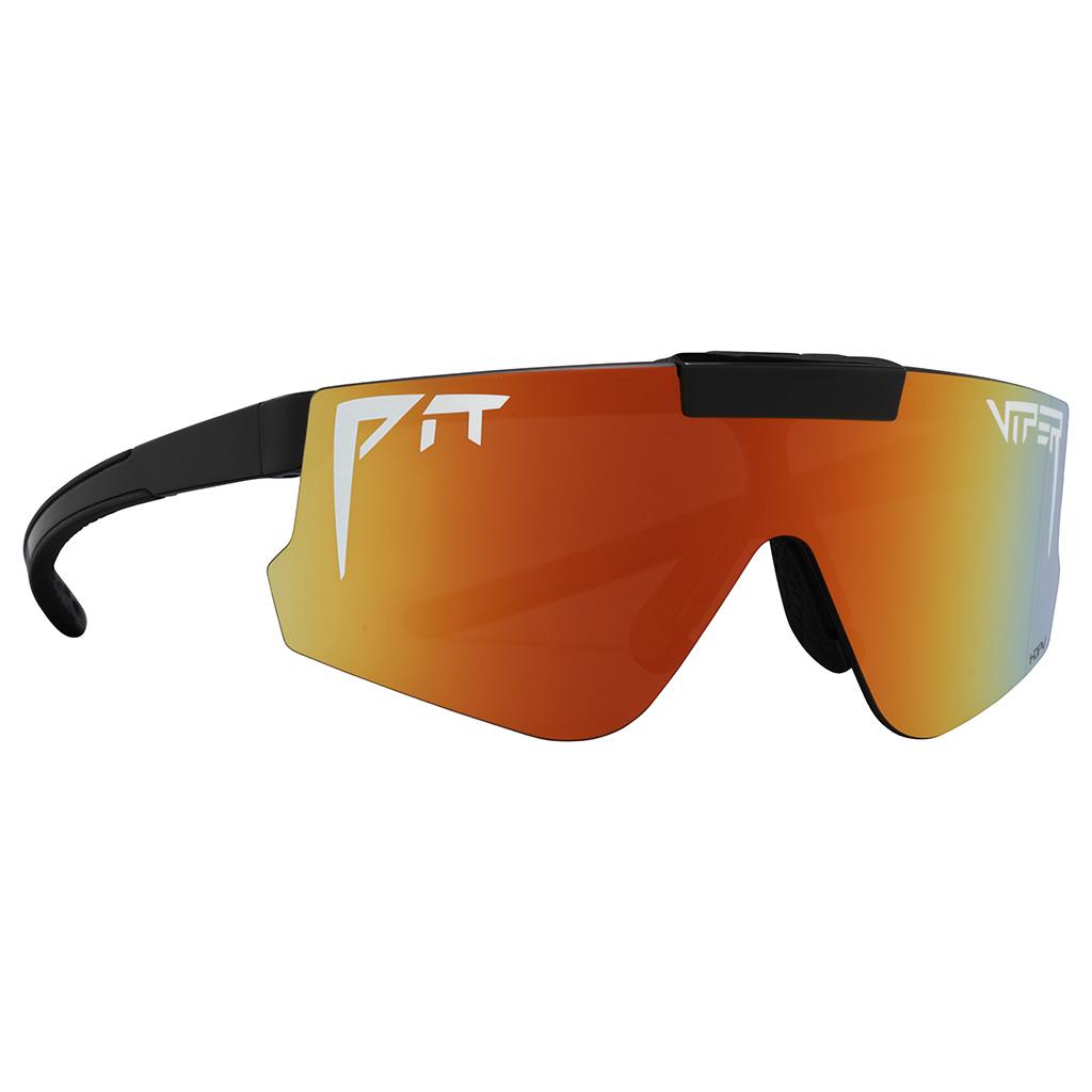 Pit Viper The Exec Flip-Offs 2.0 Sunglasses - HDPV Polarized Rainbow Lens - Wide
