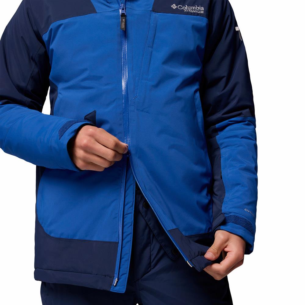 Columbia Cirque Bowl Mens Jacket Collegiate Navy