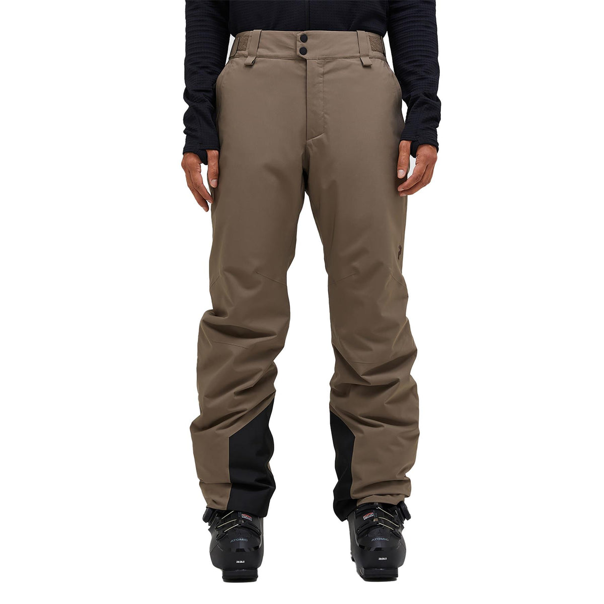 Peak Performance Mens Maroon Insulated Pants Terrain Tan