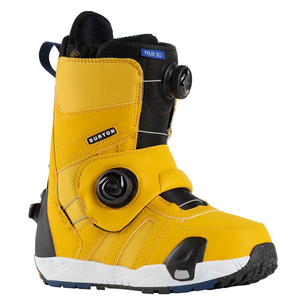 Burton Felix BOA Step On Womens Snowboard Boots Goldenrod 2025