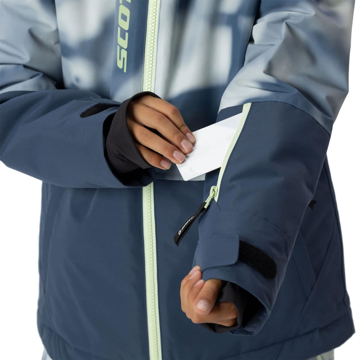 Scott Ultimate Dryo Junior Jacket Duskblue Print / Dusk Blue