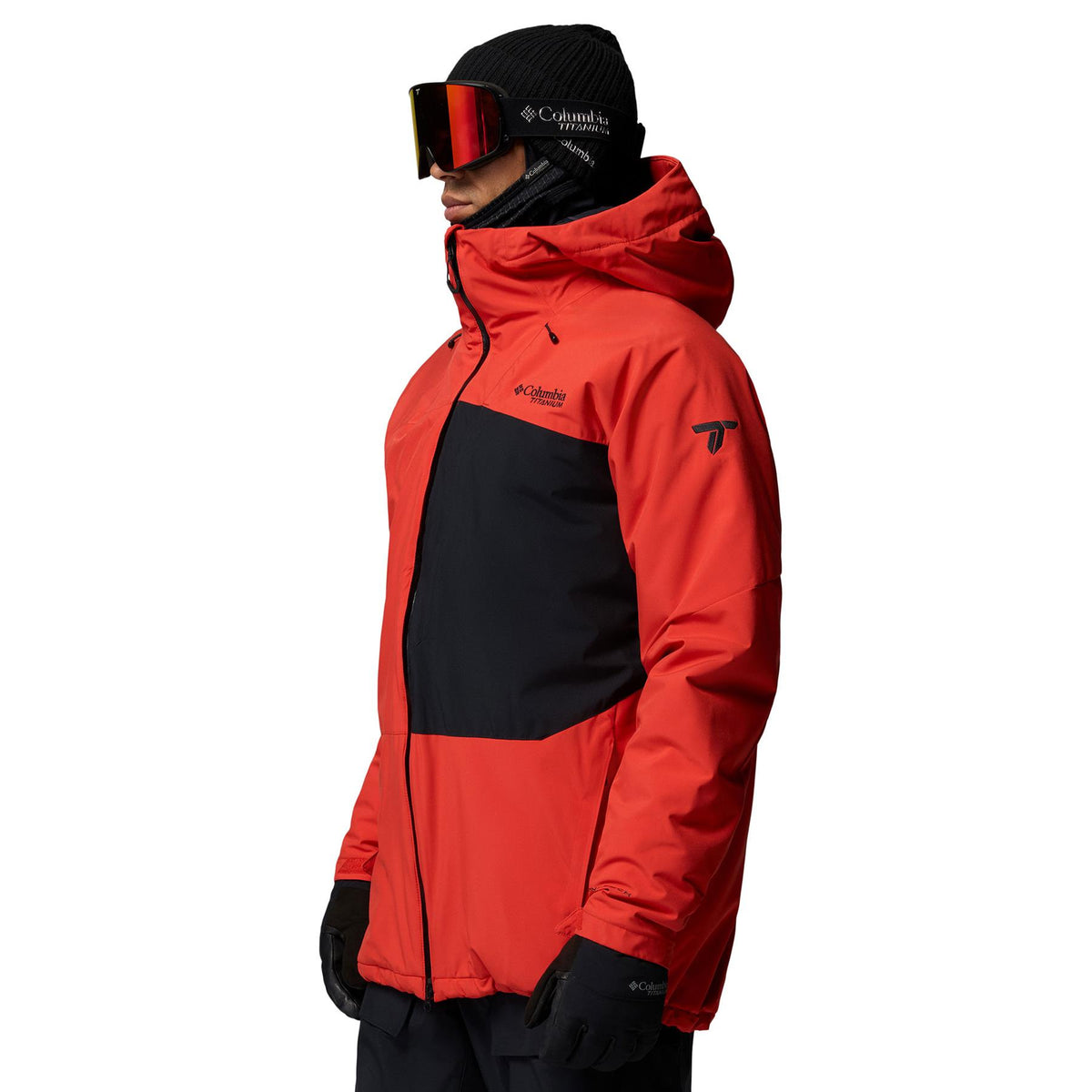 Columbia Winter District III Mens Jacket Super Sonic / Black