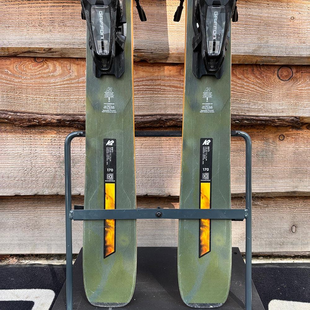 K2 Mindbender 89Ti Ex-Hire Skis + Marker Griffon 13 QC GW Bindings 2026 170cm