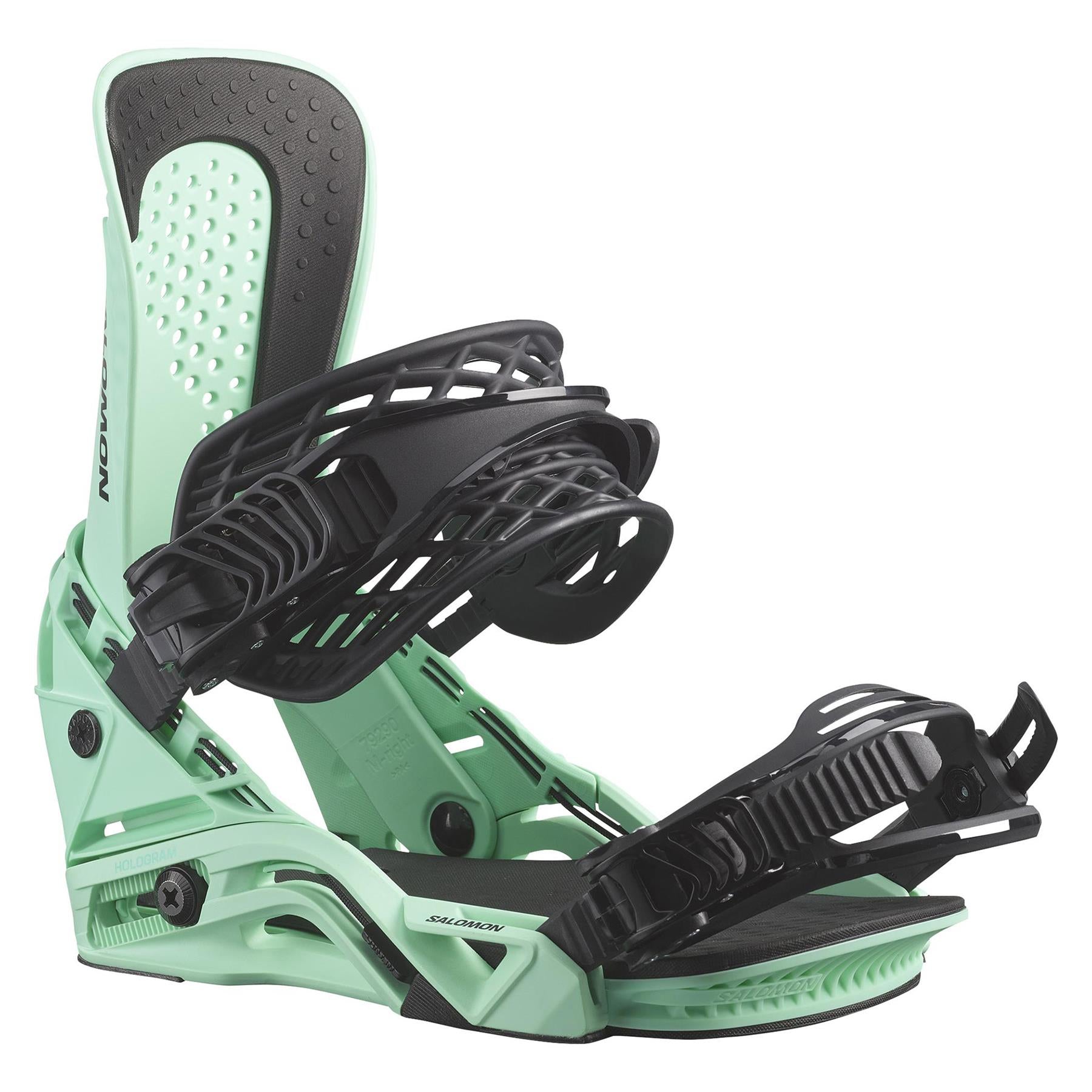 Salomon Hologram Unisex Snowboard Bindings Spearmint 2026