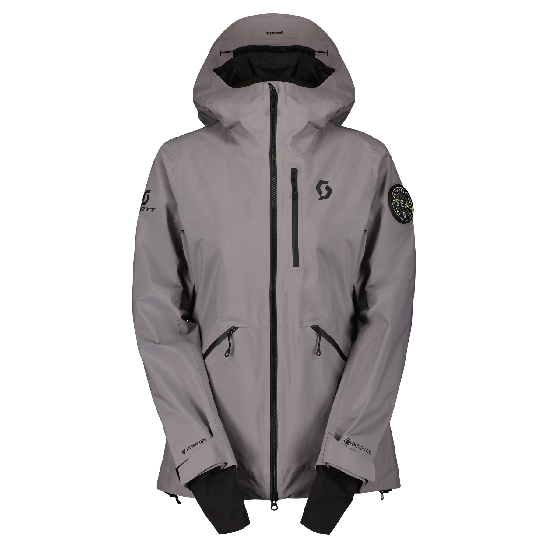 Scott Vertic GTX 2L Primaloft Womens Jacket Evening Grey