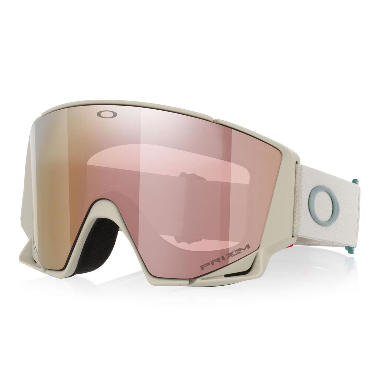 Oakley Flow Scape M Goggles Cool Grey - Prizm Rose Gold + Prizm Persimmon Lens